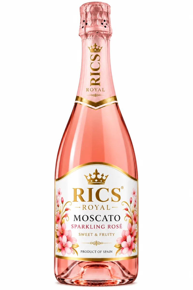 RICS Royal Moscato Sparkling Rosé