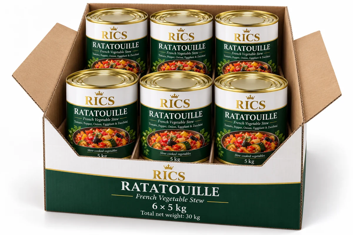 RICS Ratatouille – 6 × 5 kg