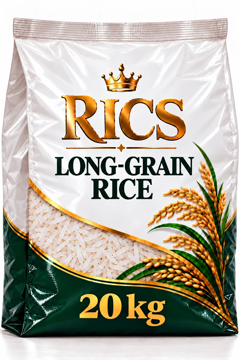 RICS Long-Grain Rice 20 kg