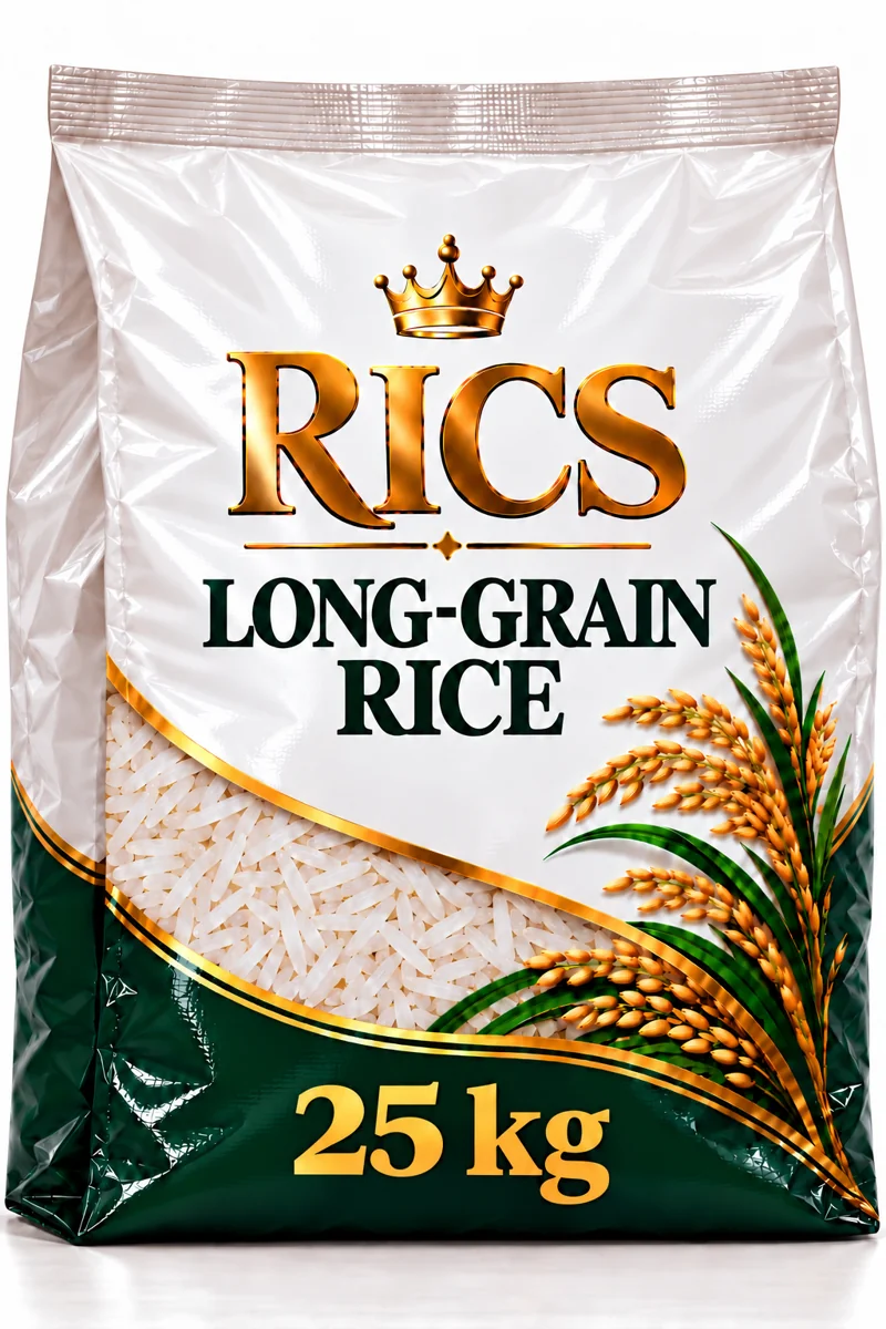 RICS Long-Grain Rice 25 kg